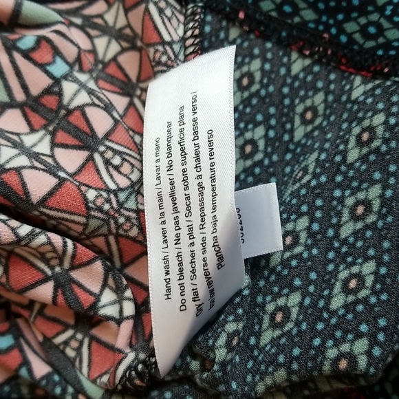 (XS) Jockey Person to Person Geometric Design Ruched Beaded Fancy Tank Top - Picture 7 of 8